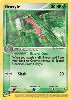 Grovyle from Ruby & Sapphire #32