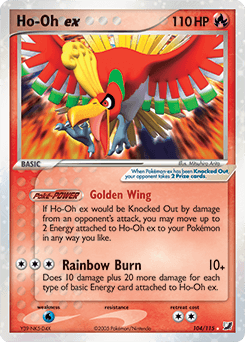Ho-Oh ex from Unseen Forces #104
