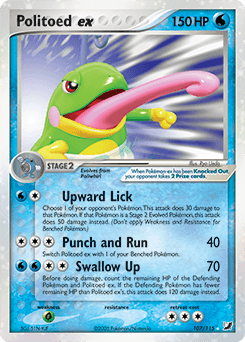 Politoed ex from Unseen Forces #107