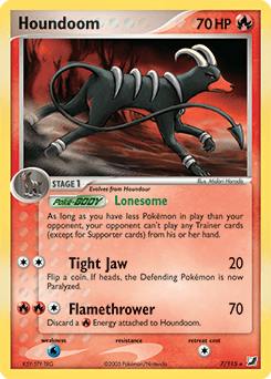 Houndoom from Unseen Forces