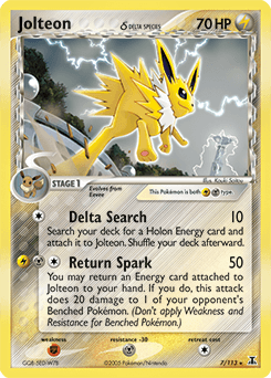 Jolteon δ from Delta Species