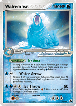 Walrein ex from Legend Maker #89