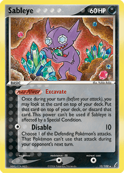 Sableye from Crystal Guardians #10