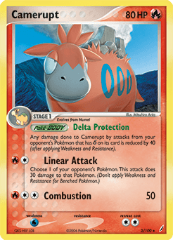 Camerupt from Crystal Guardians