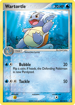 Wartortle from Crystal Guardians #42