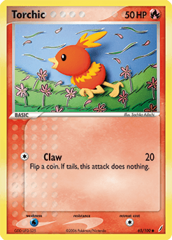 Torchic from Crystal Guardians #65