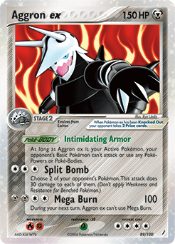 Aggron ex from Crystal Guardians #89