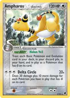 Ampharos δ from Dragon Frontiers
