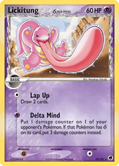 Lickitung δ from Dragon Frontiers #19