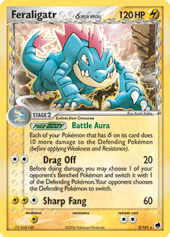 Feraligatr δ from Dragon Frontiers