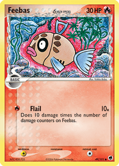 Feebas δ from Dragon Frontiers #49
