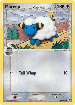 Mareep δ from Dragon Frontiers #54