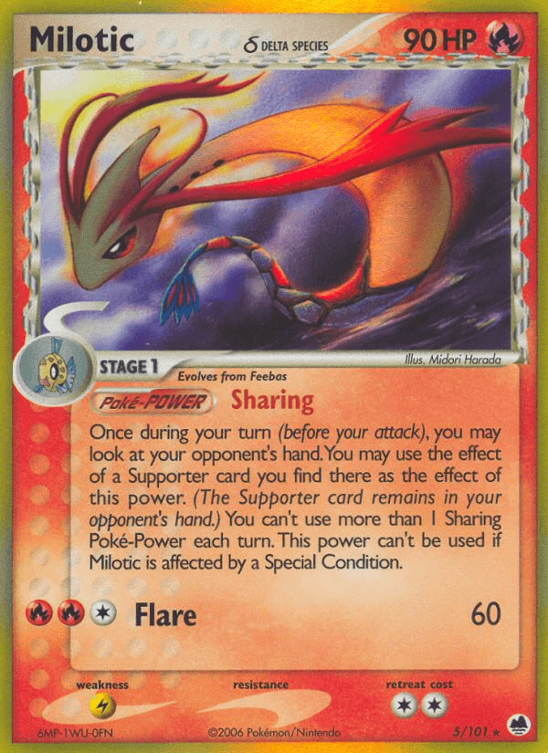 Milotic δ from Dragon Frontiers
