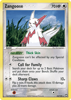 Zangoose from Power Keepers #25