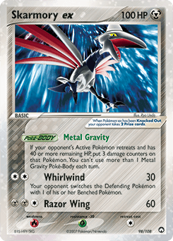 Skarmory ex from Power Keepers #98