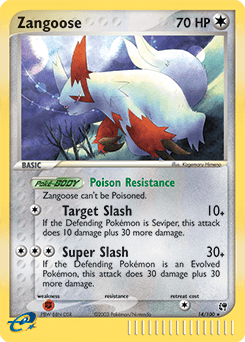 Zangoose from Sandstorm #14