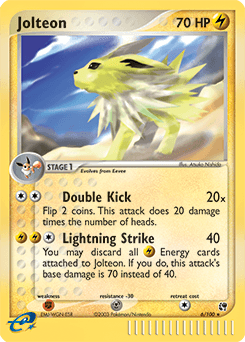 Jolteon from Sandstorm #6