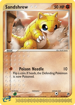 Sandshrew from Sandstorm #75