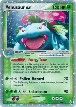 Venusaur ex from FireRed & LeafGreen #112