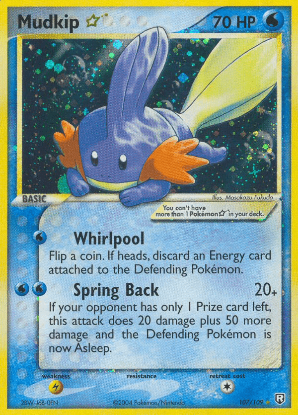 Mudkip ★ from Team Rocket Returns