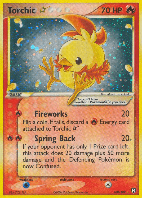 Torchic ★ from Team Rocket Returns