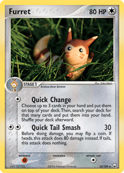 Furret from Team Rocket Returns #22