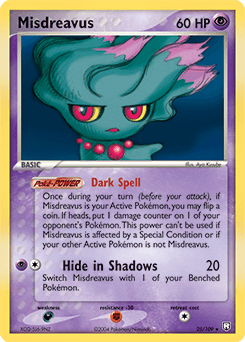 Misdreavus from Team Rocket Returns #25