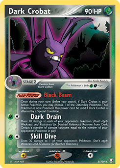 Dark Crobat from Team Rocket Returns