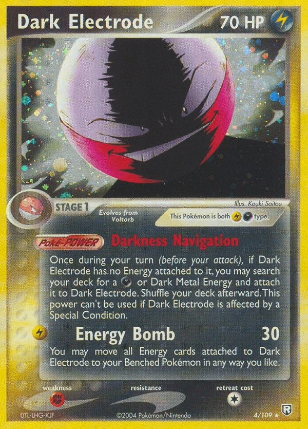 Dark Electrode from Team Rocket Returns