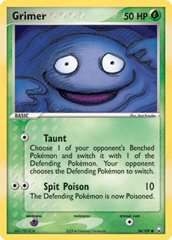 Grimer from Team Rocket Returns #56