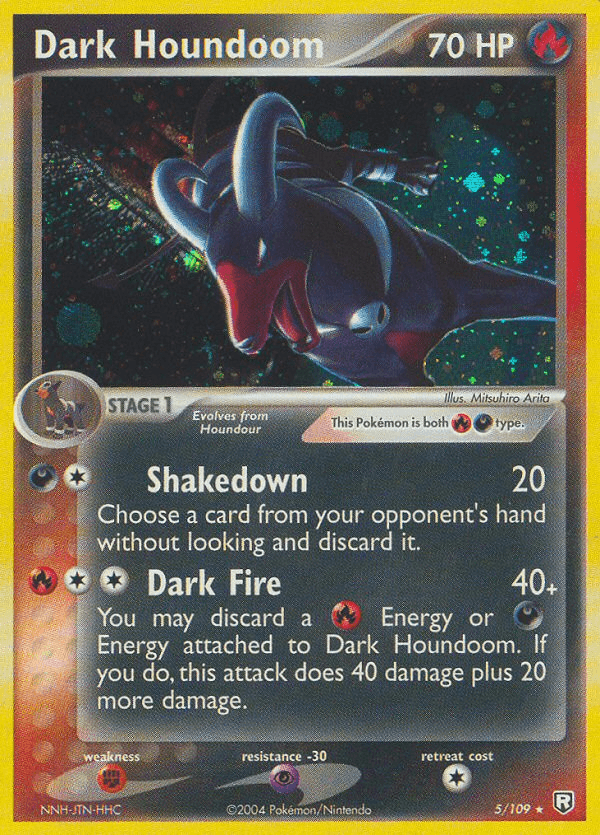 Dark Houndoom from Team Rocket Returns