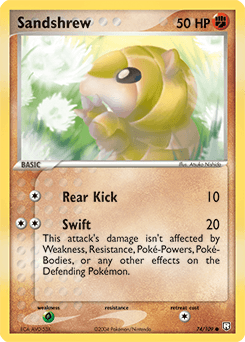Sandshrew from Team Rocket Returns #74