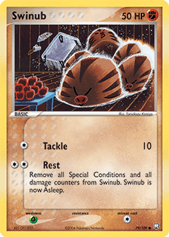 Swinub from Team Rocket Returns #79