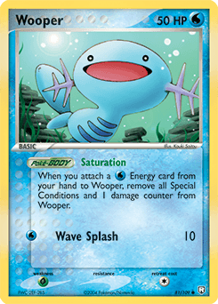 Wooper from Team Rocket Returns #81