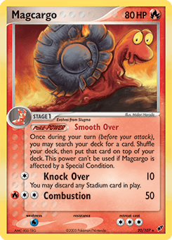 Magcargo from Deoxys #20