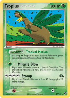 Tropius from Deoxys #27