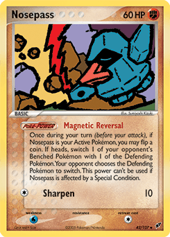 Nosepass from Deoxys #42