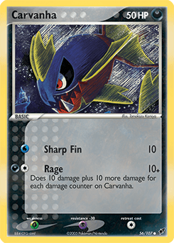 Carvanha from Deoxys #56