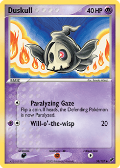 Duskull from Deoxys #58