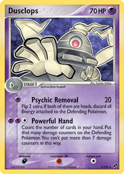 Dusclops from Deoxys