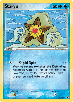 Staryu from Deoxys #77