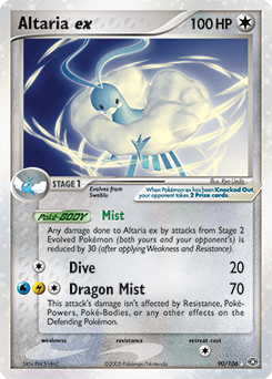 Altaria ex from Emerald #90