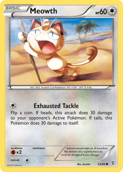 Meowth from Generations #53