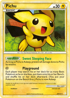 Pichu from HeartGold & SoulSilver #28