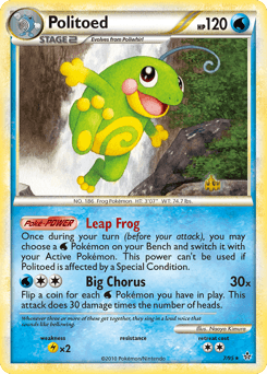 Politoed from HS—Unleashed #7