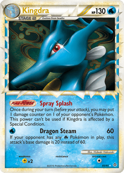 Kingdra from HS—Unleashed #85