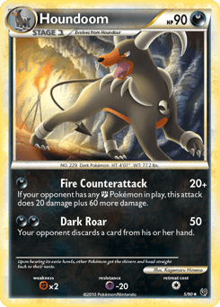 Houndoom from HS—Undaunted