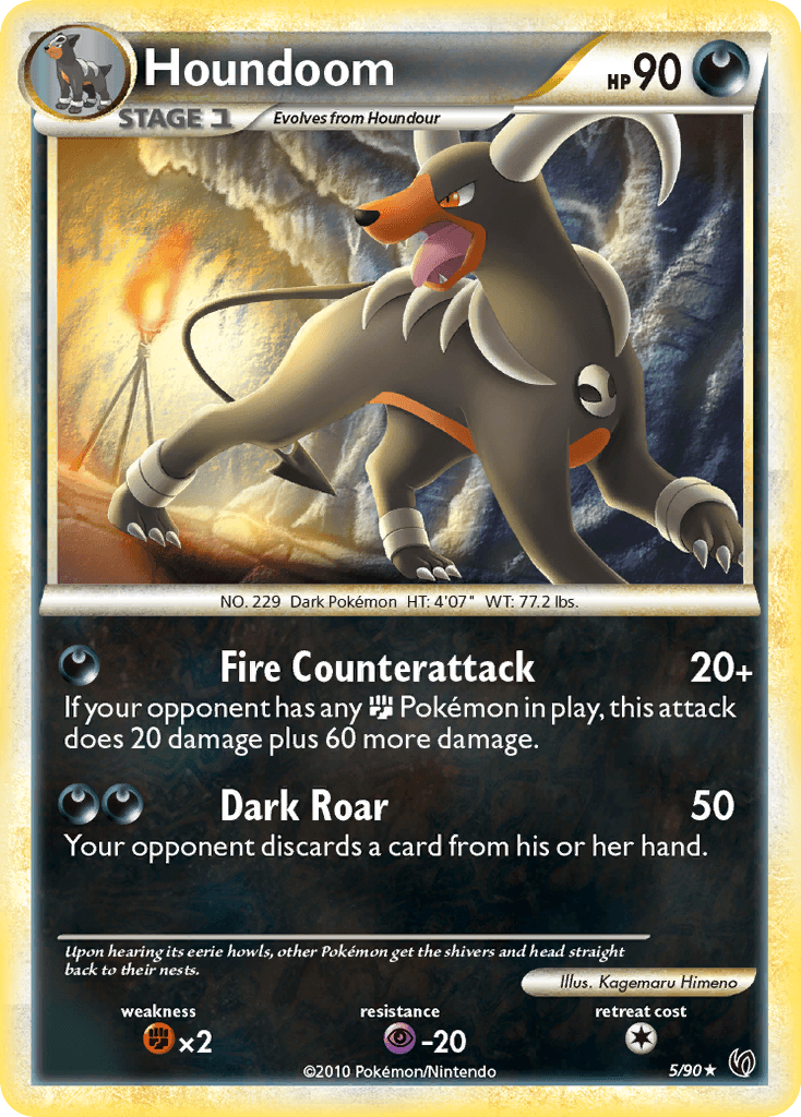 Houndoom from HS—Undaunted