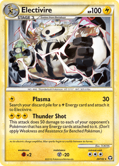 Electivire from HS—Triumphant #20