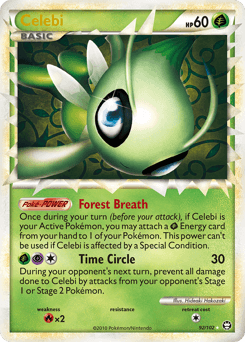 Celebi from HS—Triumphant #92